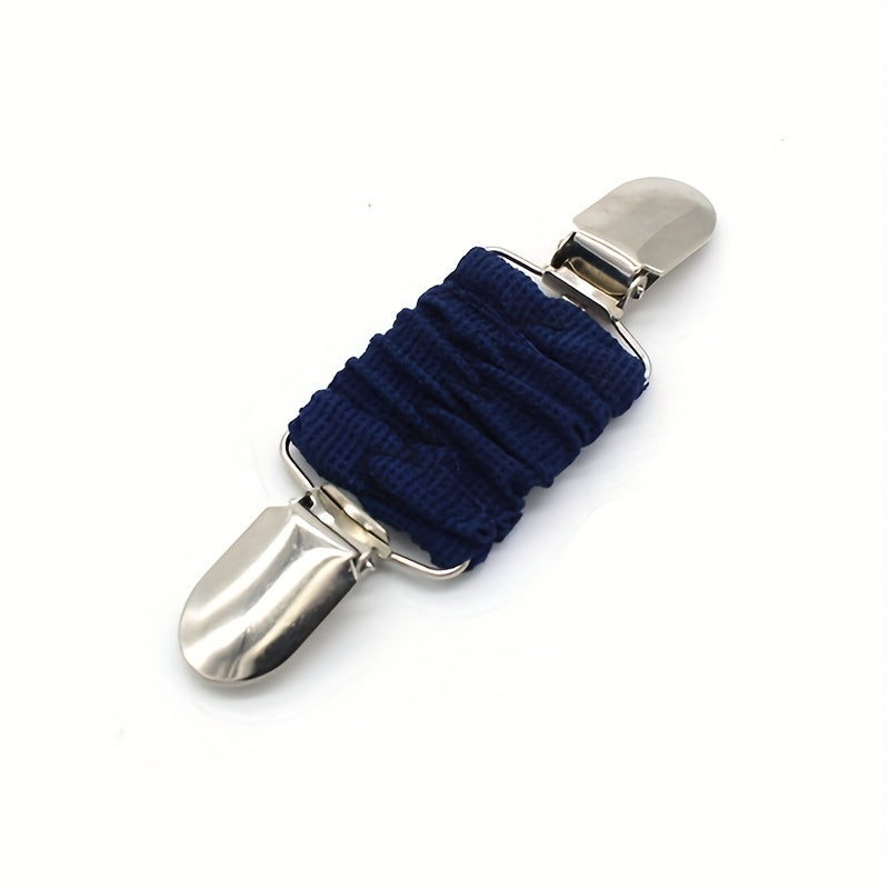 Elastic Clothes Clip Brooch Pins Sweater Shawl Cape Pins For Women Girls Clothing