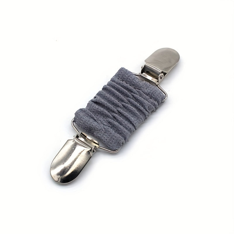 Elastic Clothes Clip Brooch Pins Sweater Shawl Cape Pins For Women Girls Clothing