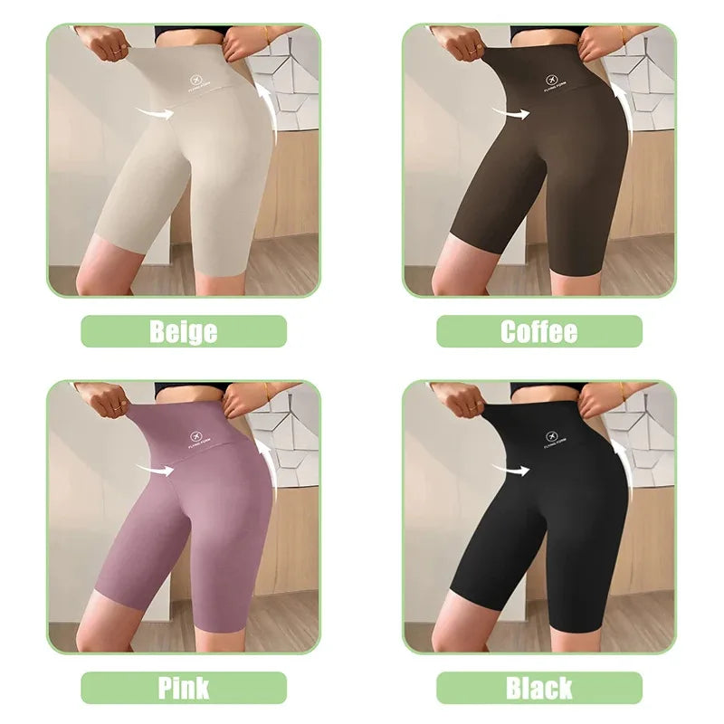 M-XL Women Shorts Sports Shorts For Women New Cycling Jogging Fitness High Waist Push Up Gym shorts Leggings Yoga Clothing