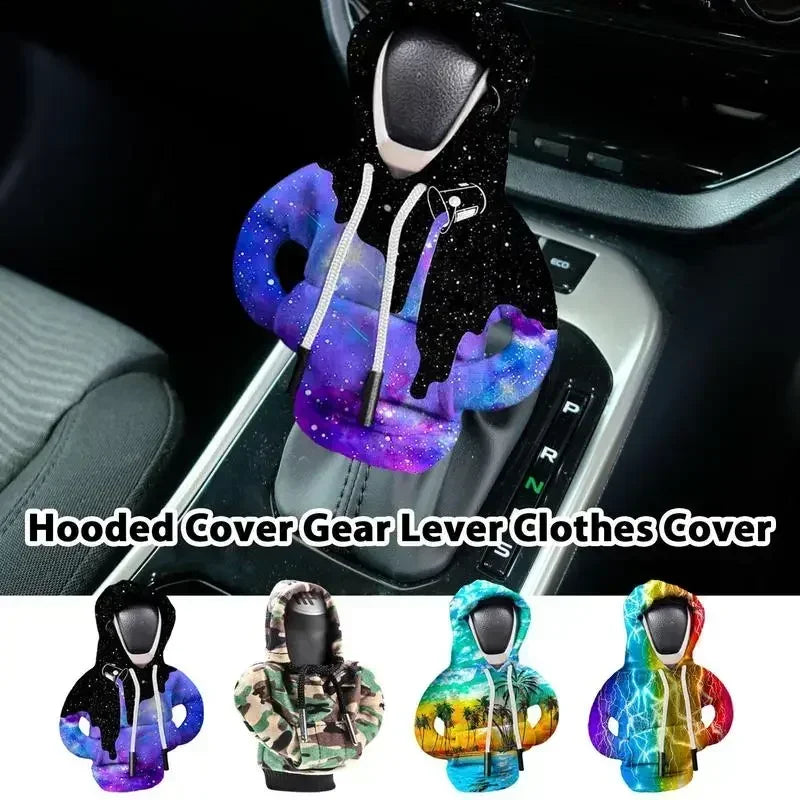 Car Manual Automatic Universal Shift Lever Interior Decor Gear Shift Hoodie Cover Shift Cover car Gear Handle Decoration