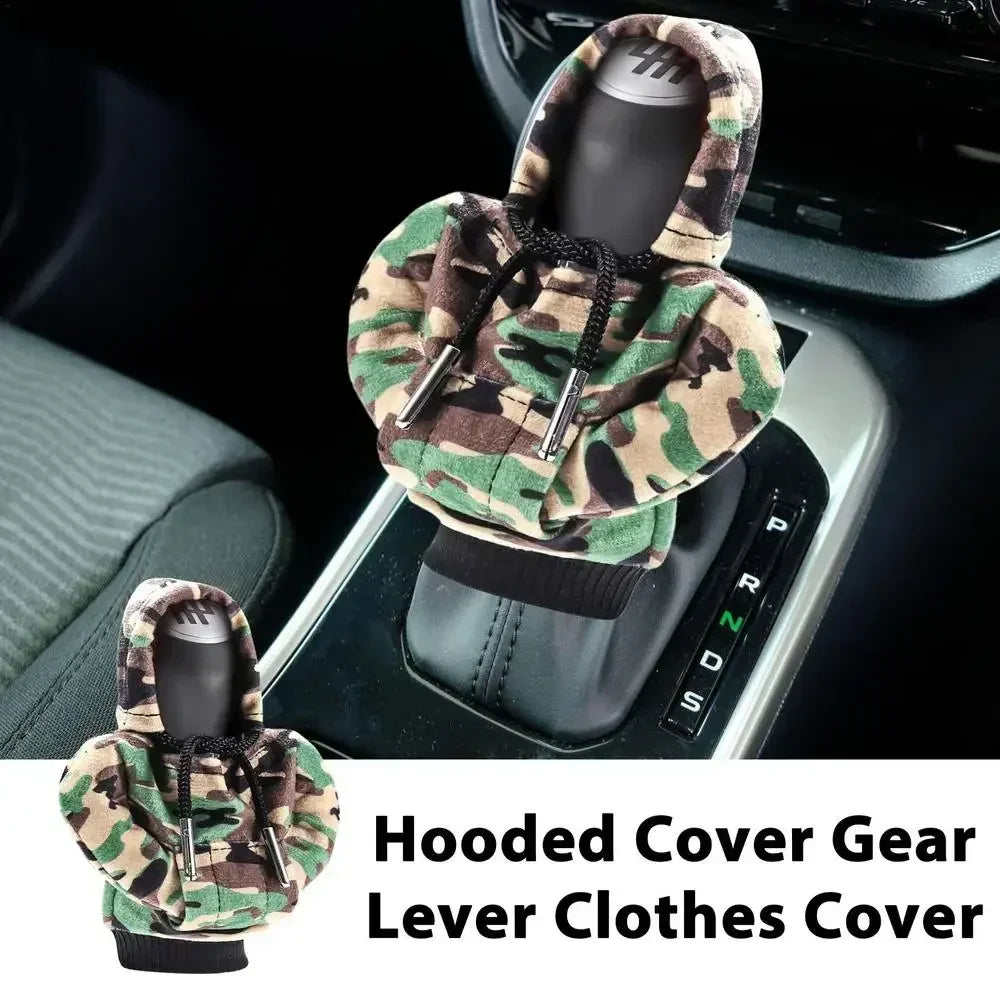 Car Manual Automatic Universal Shift Lever Interior Decor Gear Shift Hoodie Cover Shift Cover car Gear Handle Decoration