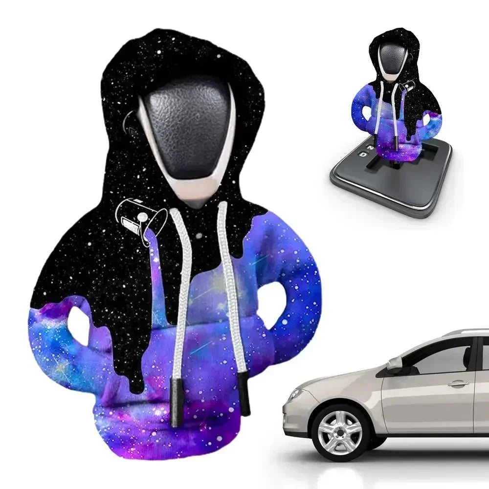 Car Manual Automatic Universal Shift Lever Interior Decor Gear Shift Hoodie Cover Shift Cover car Gear Handle Decoration