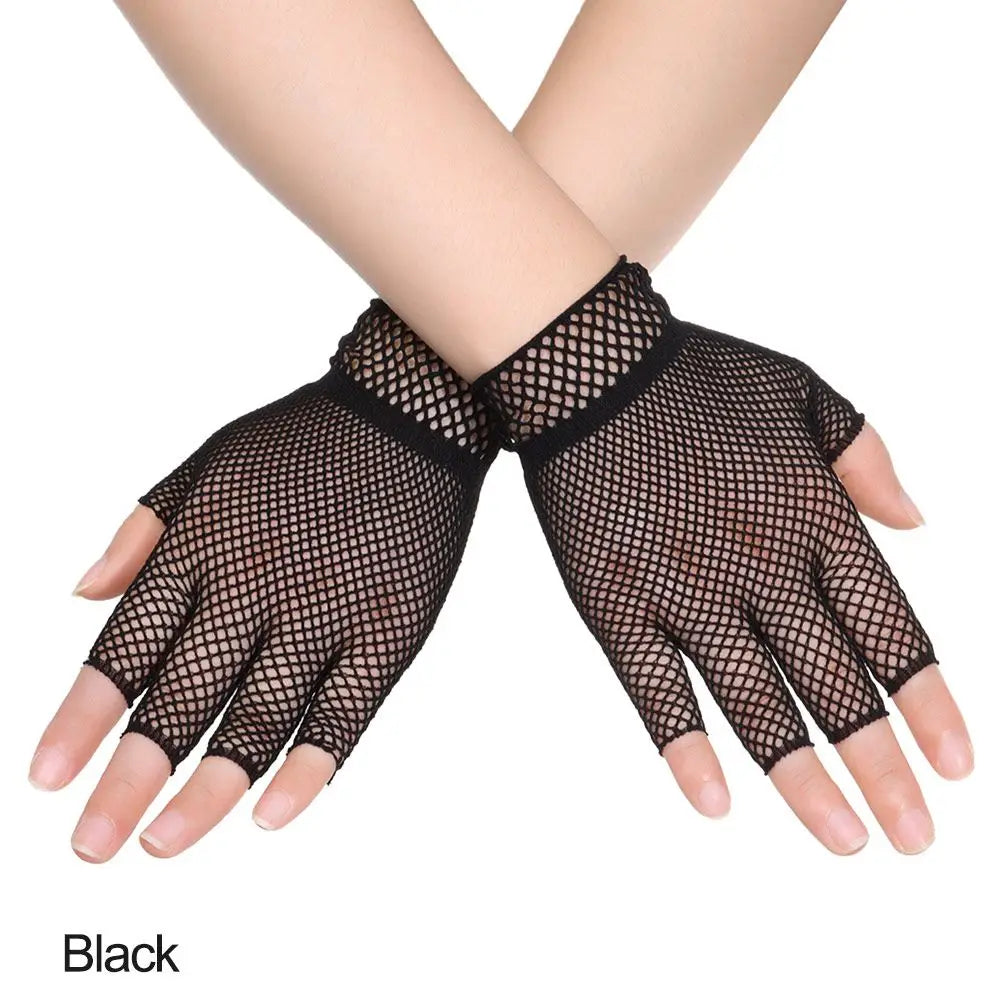 Lolita Gloves Ballet Style White Lace Sleeves Women's Thin Summer Sunscreen Spicy Y2K Girl Strap Bowknot Gloves For JK Girls