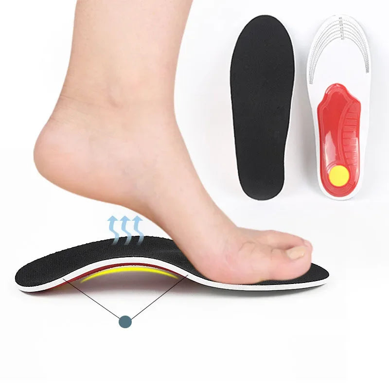 Orthopedic Insoles for Foot Sneakers Shoes Insole Men Women Arch Support Shoe Pads for Plantar fasciitis Feet Care